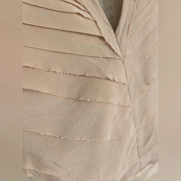 MarcCain Silk Layered Knit Dress sz 3 - Picture 7 of 9